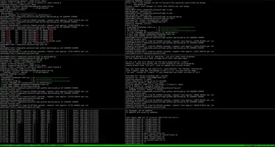 Tmux session