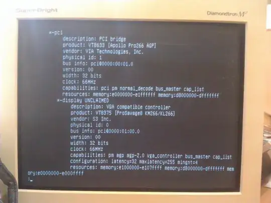 sudo lshw : VGA controller