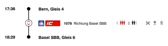unfold more icon used to unfold stops between start and end destination of a trip