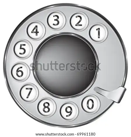 phone rotary dial