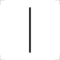 vertical bar, ISO 60417-5007 “On (power)”