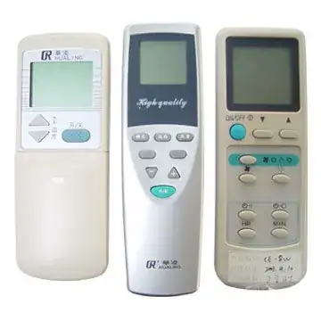 modern air conditioning remote controls