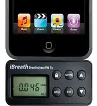 iBreath breathalyzer