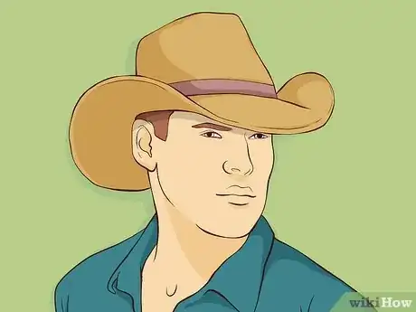 Image titled Wear a Hat with Medium Hair Guys Step 8