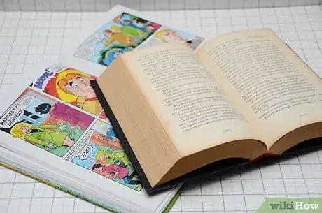 Image titled Distinguish Between a Comic Book and a Graphic Novel Step 1