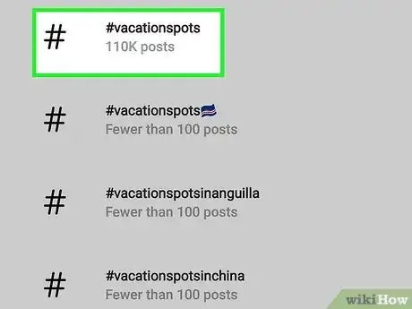 Image titled Search Tags on Instagram Step 6