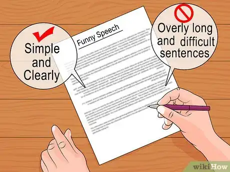 Image titled Write a Funny Speech Step 8