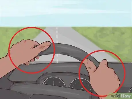 Image titled Steer Your Car Step 1