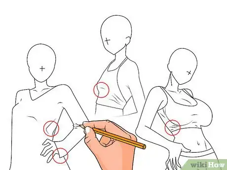 Image titled Draw Anime Girl's Clothing Step 3