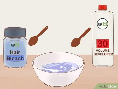 Image titled Bleach Dark Hair Without It Turning Orange Step 7