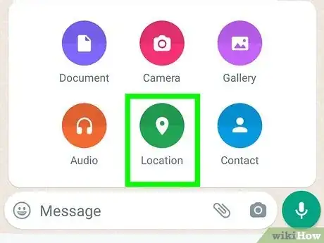 Image titled Share Your Location on WhatsApp Step 11