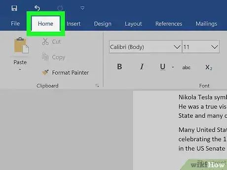 Image titled Remove Tabs in Word Step 2