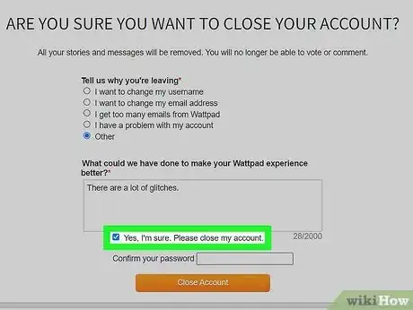 Image titled Delete Wattpad Account Step 6