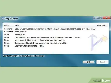 Image titled Create a Tag and Perform a Revert in TortoiseSVN Step 5