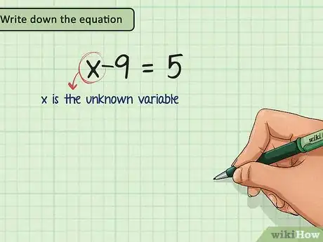 Image titled Solve One Step Equations Step 1