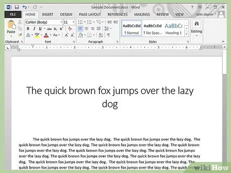 Image titled Insert a Line Break in MS Word Step 2