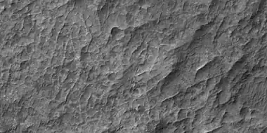Ridges, as seen by HiRISE under HiWish program. This is a close up from a previous image.