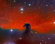 IC 434, the Horsehead Nebula in Orion. LRGBHa image by W4SM with 17" PlaneWave CDK