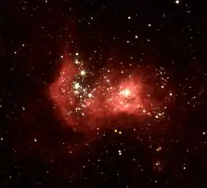 NGC 2363 from Hubble Space Telescope