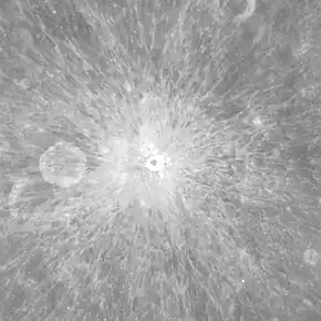 Pierazzo crater (Mosaic of Clementine images)
