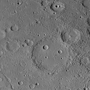 Oblique view, looking south