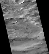 Priestly Crater, as seen by CTX camera (on Mars Reconnaissance Orbiter)