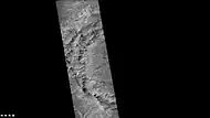 West side of Rossby Crater, as seen by CTX camera (on Mars Reconnaissance Orbiter)