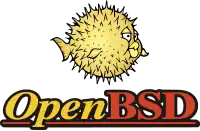 Puffy, the pufferfish mascot of OpenBSD posing in the official logo.