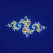 Julia set for fc, c = −0.8 + 0.156i