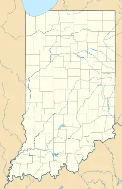 Wind power in Indiana is located in Indiana
