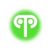 Symbol on a green background