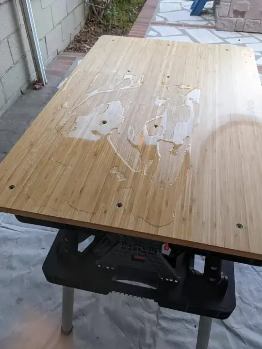 30 minutes after stripper is applied