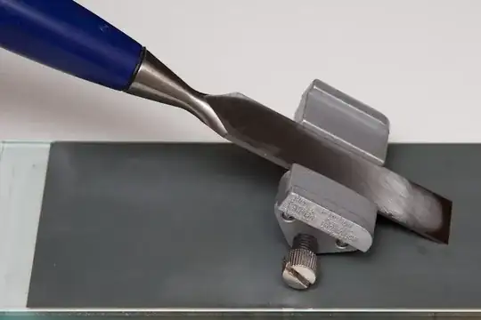 Chisel-sharpening jig